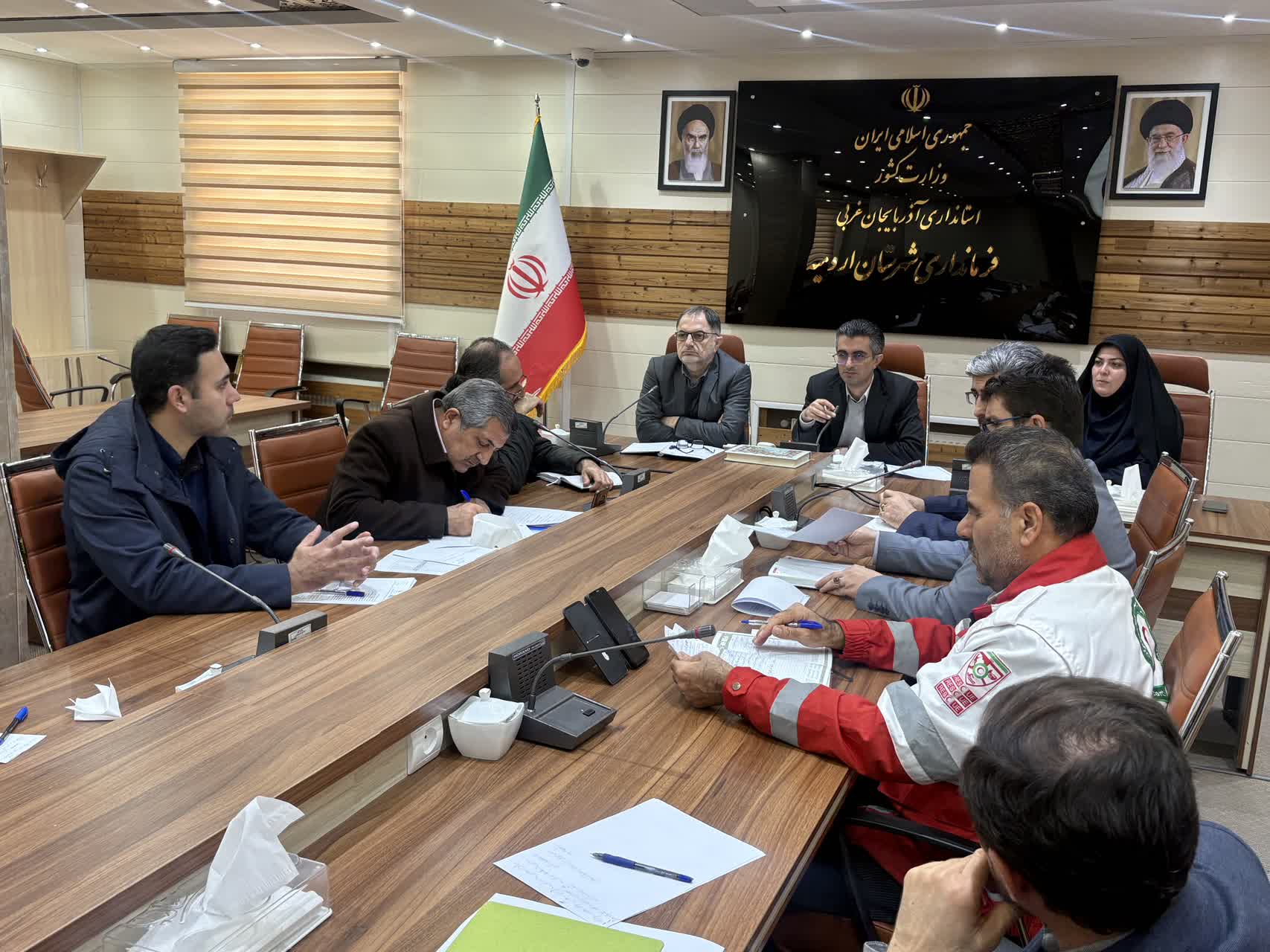 جلسه شورای پدافند غیرعامل شهرستان ارومیه برگزار شد