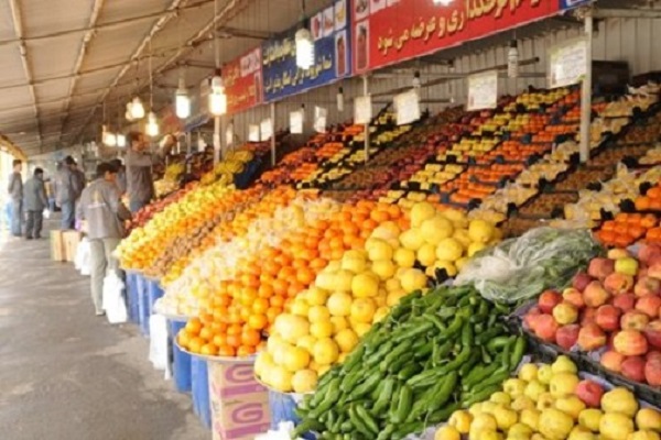 ضدعفونی میدان میوه و تره بار ارومیه به صورت شبانه روزی