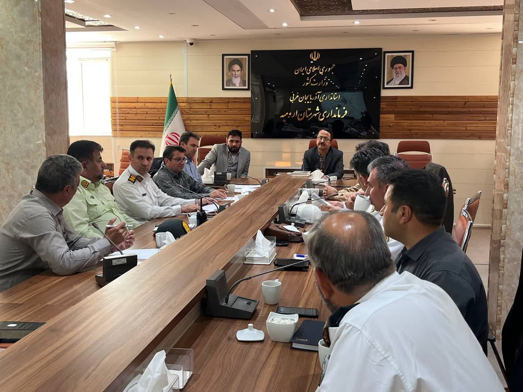 برگزاری جلسه کمیته فنی شورای هماهنگی ترافیک شهرستان ارومیه با هدف ارتقای ایمنی تردد