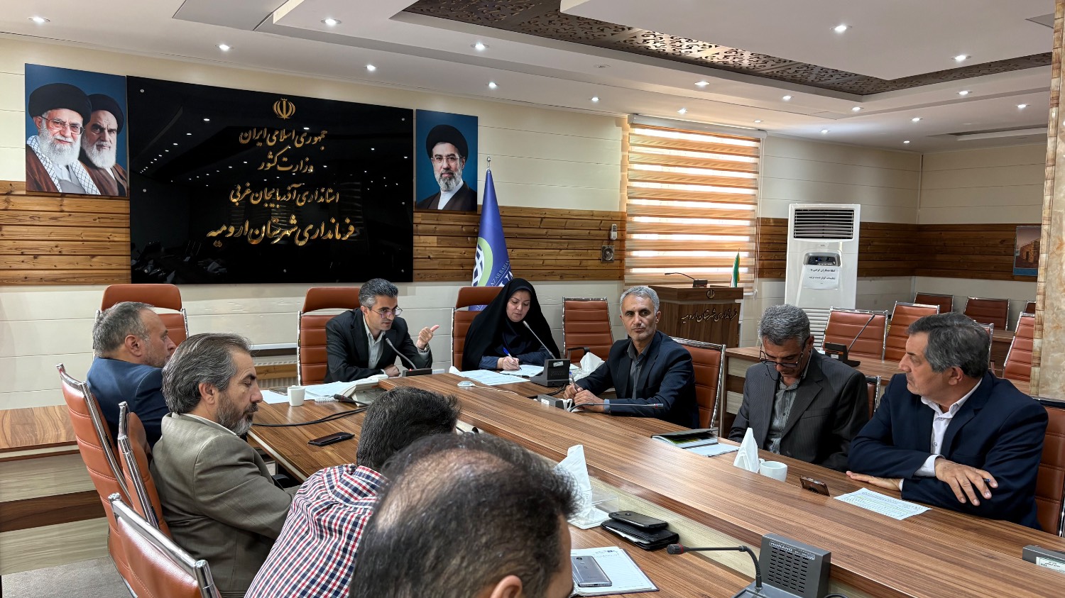بررسی آمادگی دستگاههای اجرایی ارومیه در جلسه شورای پدافند غیرعامل