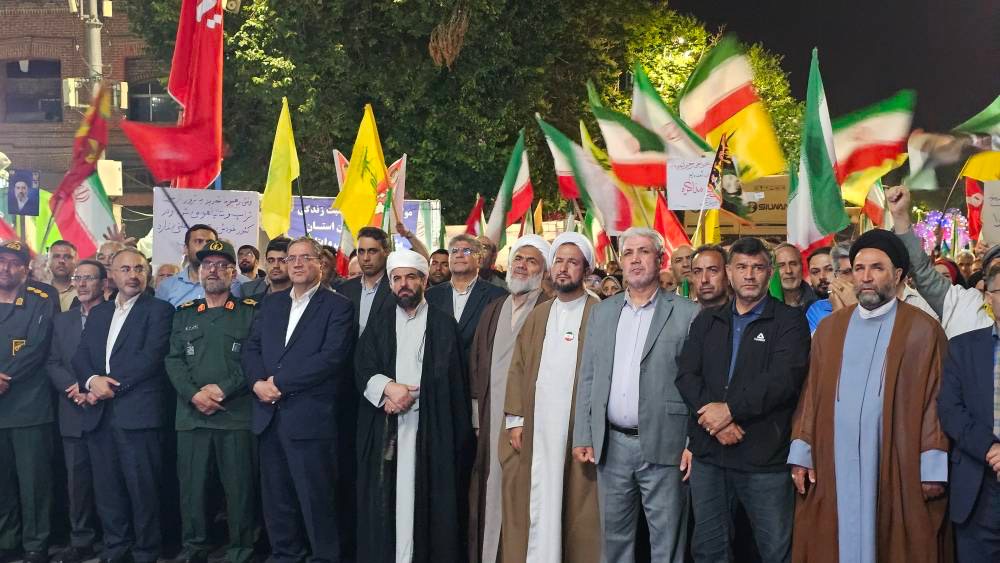 برگزاری یکصد و دومین اجتماع مردمی در ارومیه با حضور استاندار آذربایجانغربی