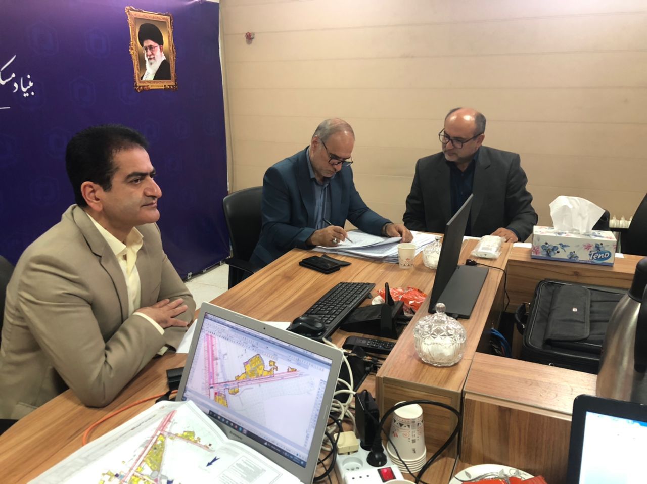جلسه کمیته تصویب طرح‌های هادی روستاهای بخش های سیلوانا و نازلو برگزار شد