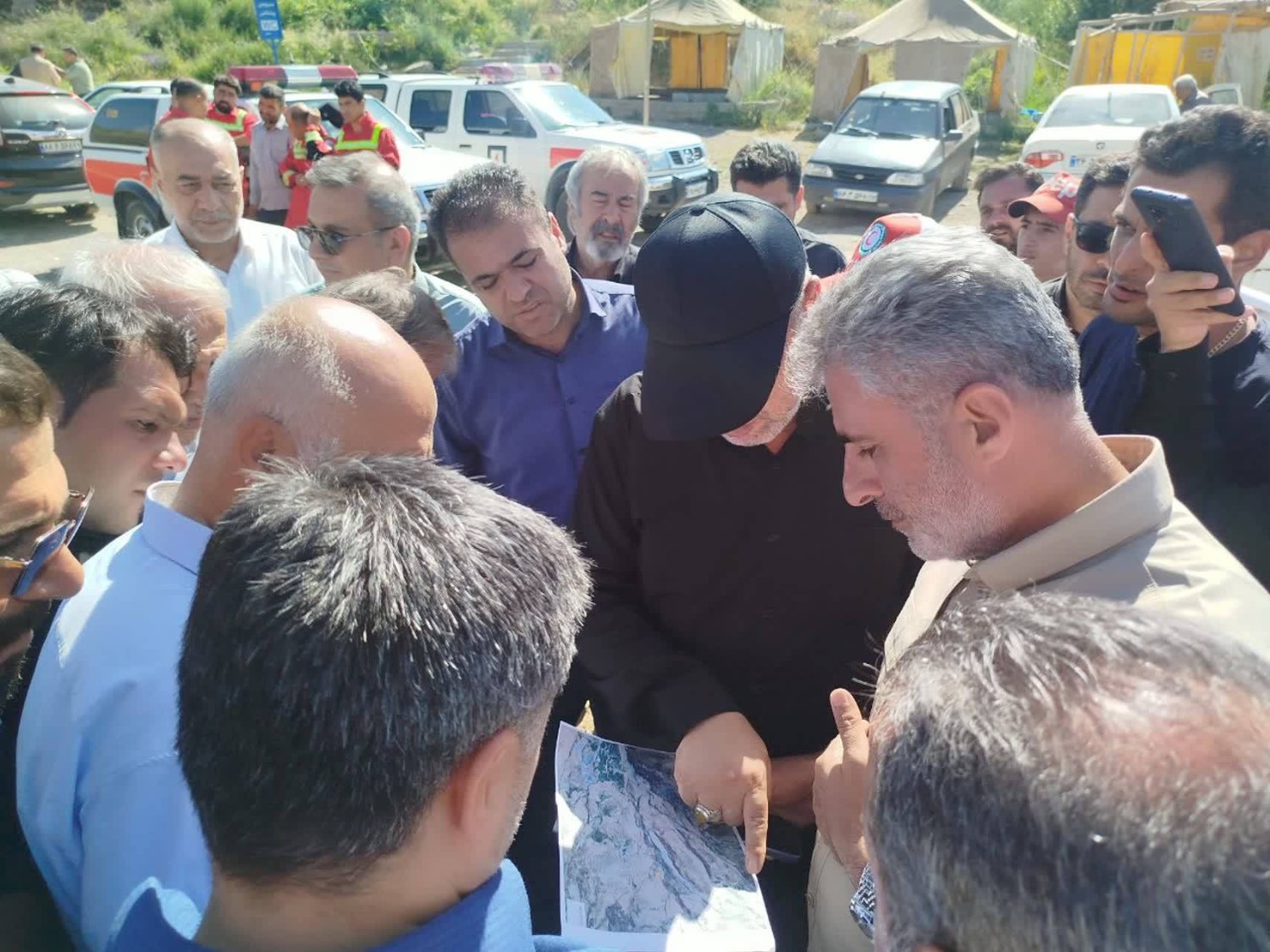 گزارش تصویری | تداوم عملیات جست‌وجوی استاد دانشگاه مفقودشده در آبشار سوله‌دوکل