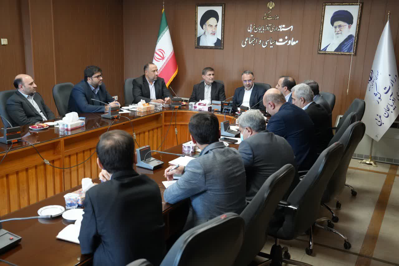 برگزاری جلسه ستاد انتخابات آذربایجان‌غربی