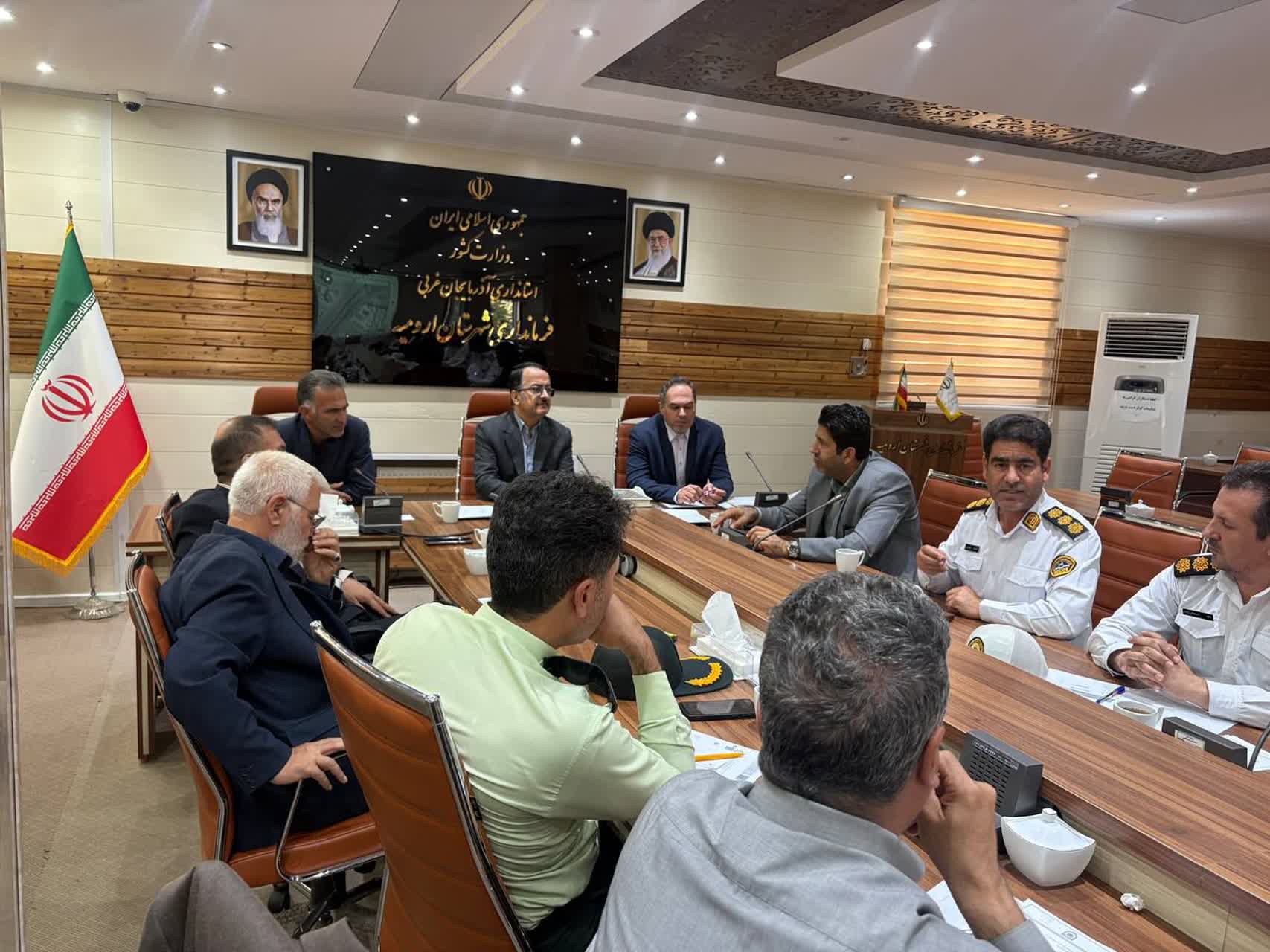 برگزاری جلسه کمیته فنی شورای هماهنگی ترافیک شهرستان ارومیه