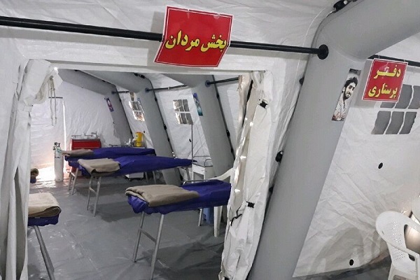 بیمارستان 100 تخت‌خوابی صحرایی سپاه در ارومیه راه‌اندازی شد