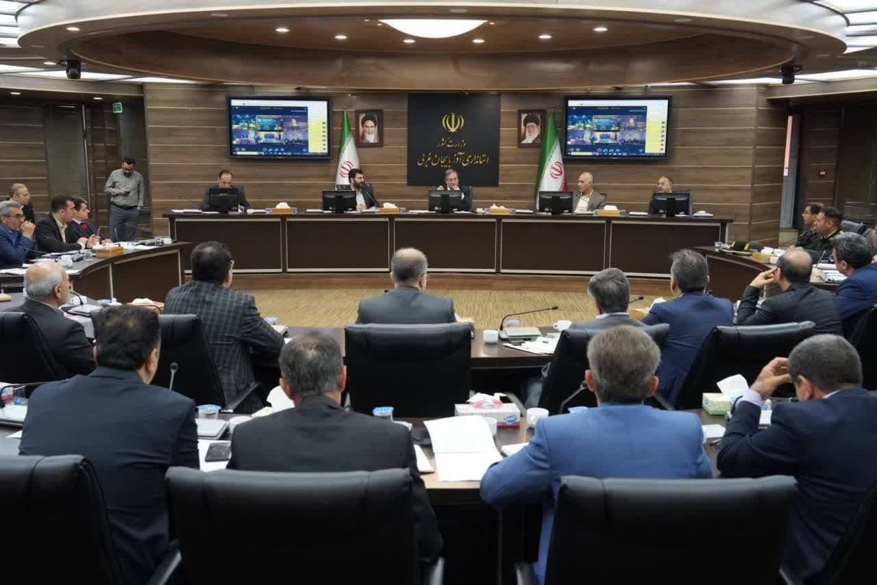 برگزاری جلسه شورای ساماندهی مبادلات مرزی استان به ریاست رضا رحمانی استاندار آذربایجانغربی